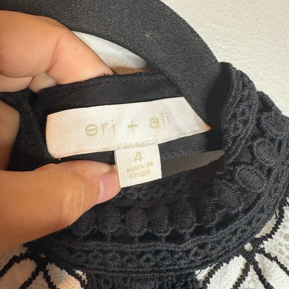 Anthropologie Eri + Ali Ninetta halter lacy midi dress - Picture 4 of 6